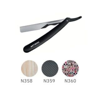 Brzytwa fryzjerska do golenia RAZOR STANDARD SKULLS ARTERO