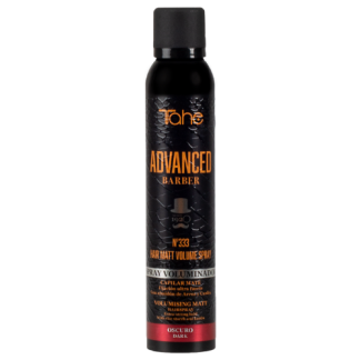 ADVANCED BARBER-Nº333 HAIR MATT VOLUME SPRAY OSCURO puder matowy w sprayu nadający objętość do włosów -  ciemny 200 ml